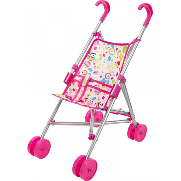 Коляска для кукол складывается