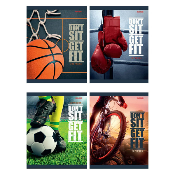 Тетрадь 96л кл. Спорт