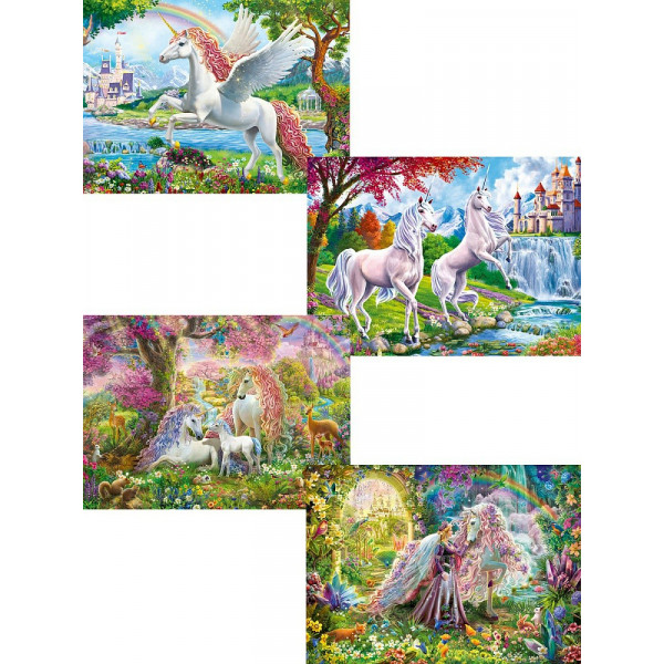 Пазлы 120 Единороги №7