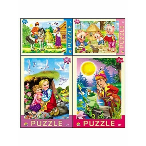 Пазлы 120 Детские сказки