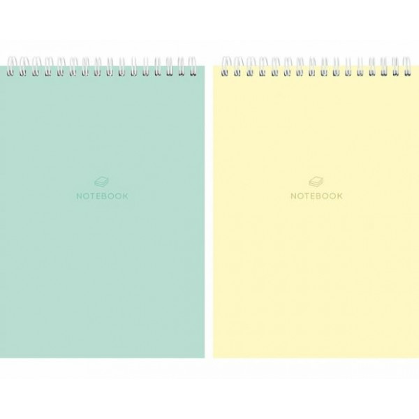 Блокнот А5 40л. Пастельные оттенки, ассорти