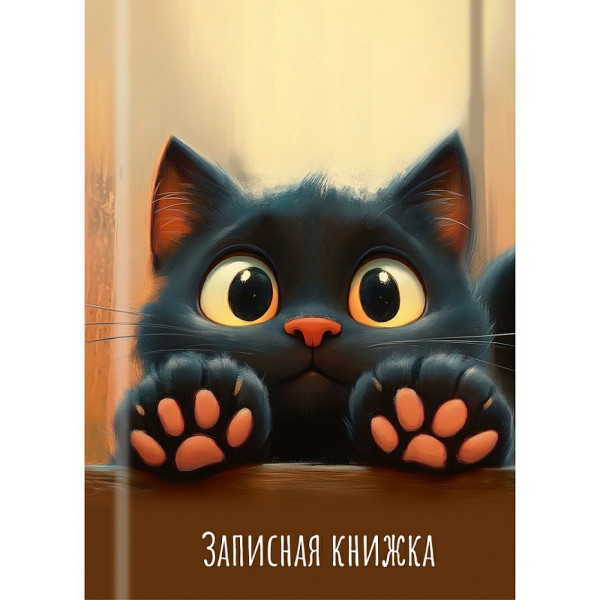 Записная книжка А7 48л. Лапки Котика-2