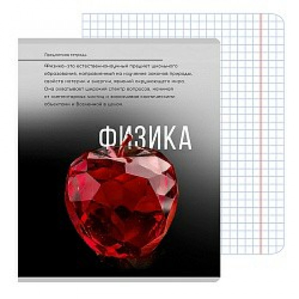Тетрадь 48л. кл."САМОЦВЕТ" физика