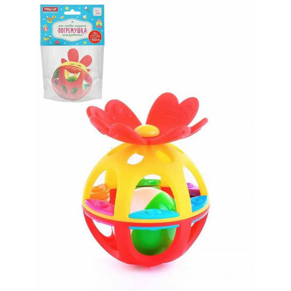 Погремушка-прорезыватель "Тюльпан"