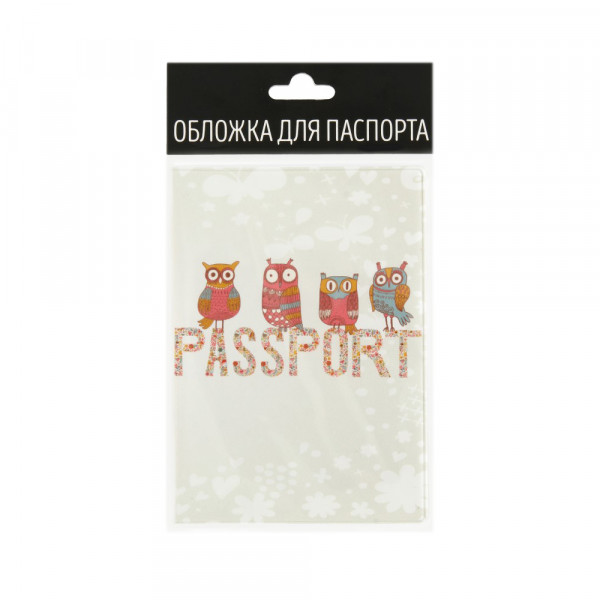 Обложка для паспорта  "Miusli Owls"