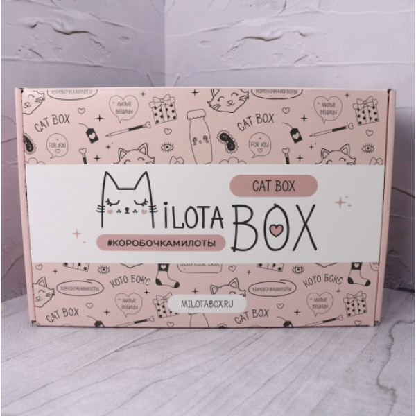 Подарочная коробка Милота "Cat Box"