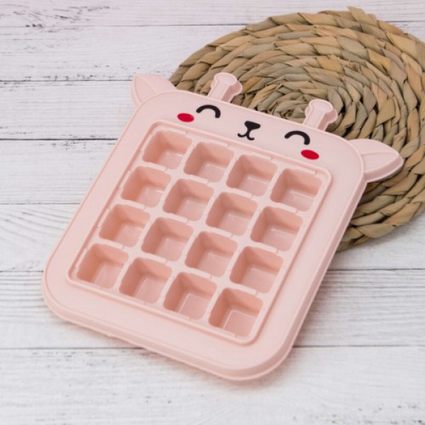 Лоток для льда " Animal" pink