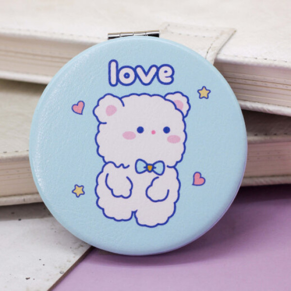 Зеркало "Cute love", blue