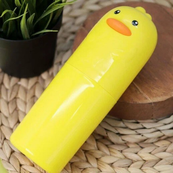 Контейнер для зубных щеток /кистей " Little duck" yellow