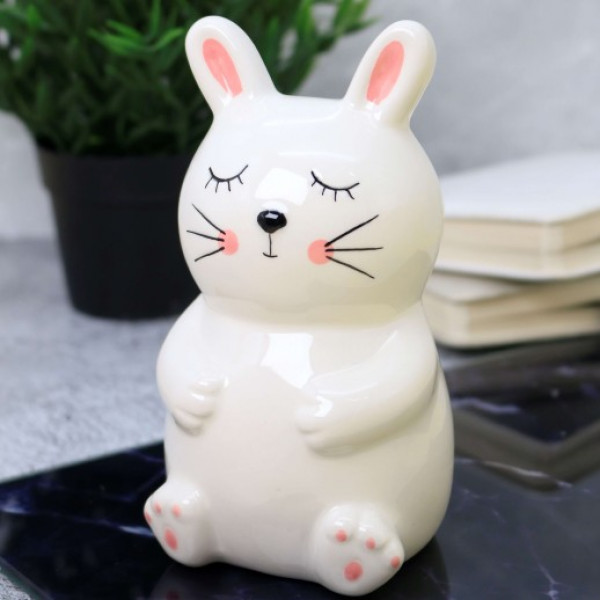 Копилка керамическая " Sleepy bunny"