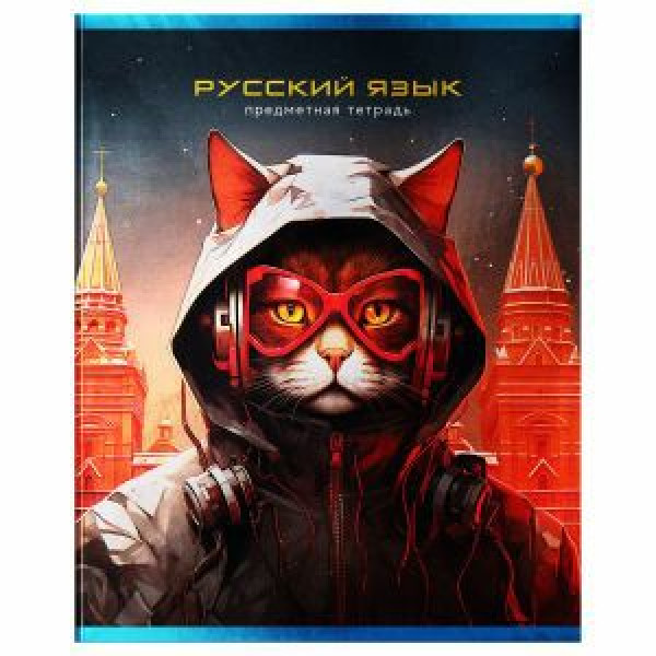 Тетрадь предметная 48л. BG "Мир будущего" - Русский язык
