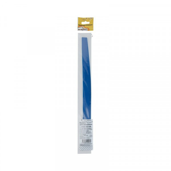 Бумага для квиллинга Mr. Painter A01-03-100 3мм 325мм СК/Распродажа 22 темно-голуб