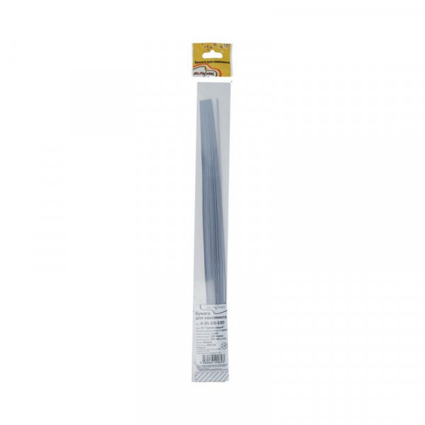 Бумага для квиллинга Mr. Painter A01-03-100 3мм 325мм СК/Распродажа 35 светло-серый