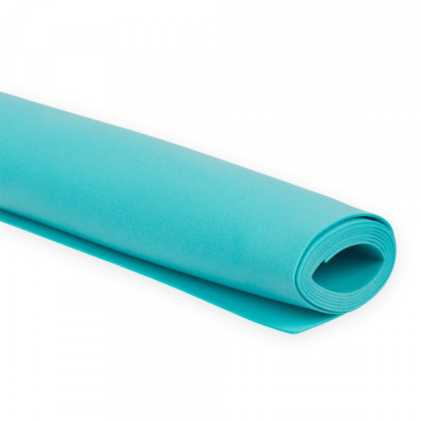 Пластичная замша 1мм 60*70 см. 23 Бирюзовый (159) Blumentag Eva