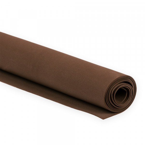 Пластичная замша 1мм 60*70 см. 29 Темно-коричневый(191) Blumentag Eva