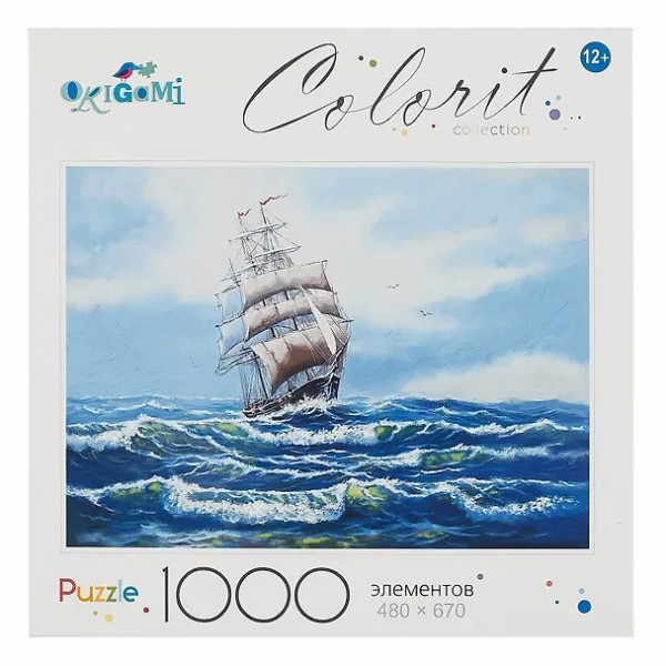 Пазлы 1000 Colorit collection. Поднять паруса!