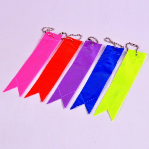 Брелок светоотражающий Лента, фигурный