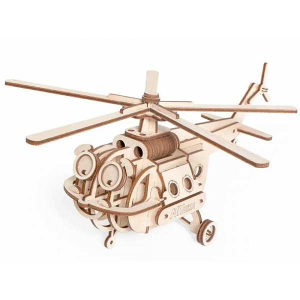 Конструктор модель Вертолет МИшка