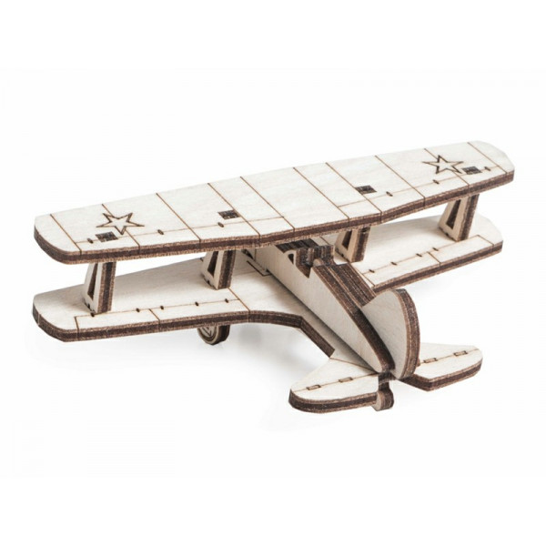 Конструктор модель Самолет И-15