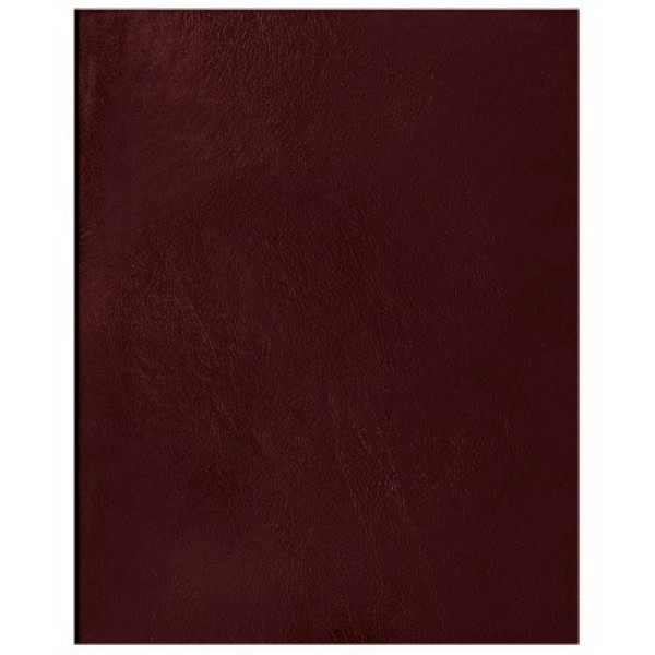 Тетрадь 48л. кл. А5 бумвинил бордовая, суперэконом