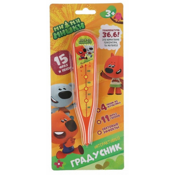 Градусник муз. Ми-Ми-Мишки 15 песен. фраз.