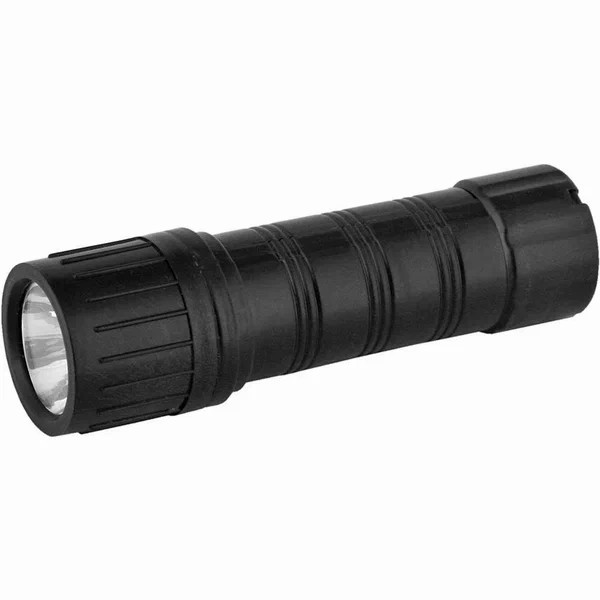 Фонарь 1LED Ultraflash, черный
