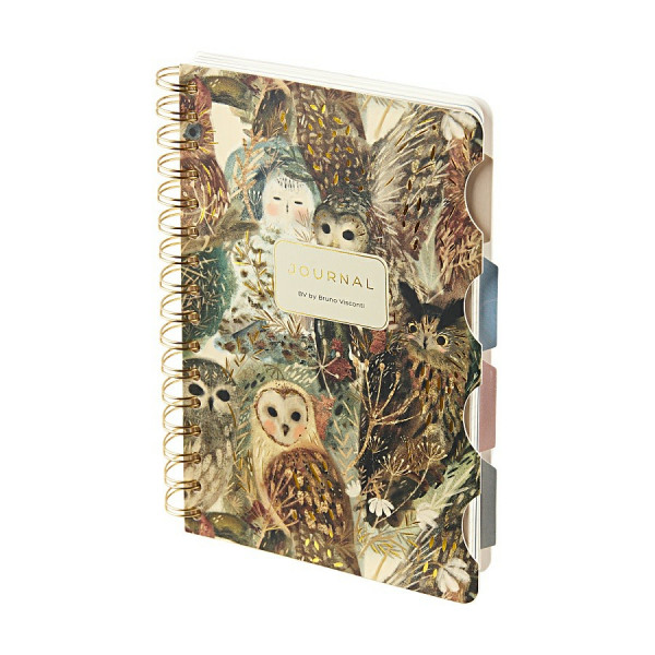 Записная книжка "Art Journal" А5 120л лин. греб "Fauna"