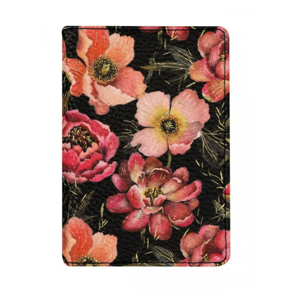 Обложка для паспорта "Flora. pink blossom"