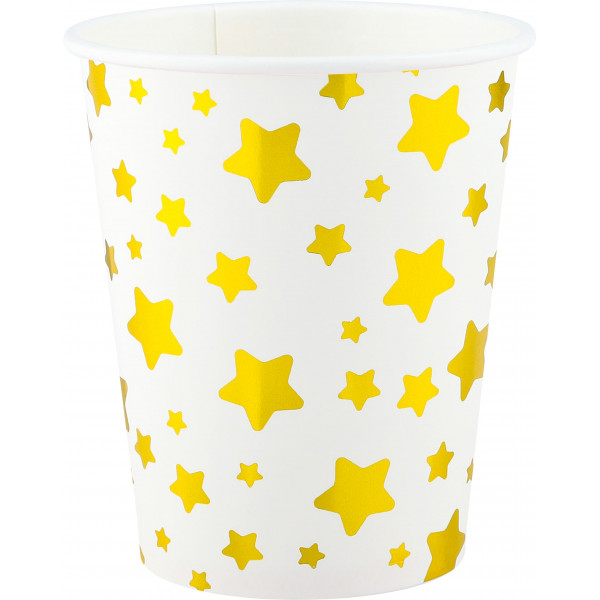 Стаканы 250мл Звезды 6шт