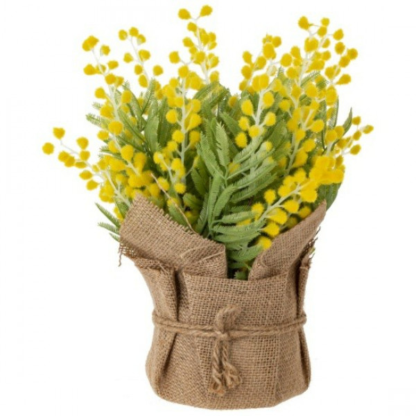 Цветочная композиция "Мимоза" 18*20*26см