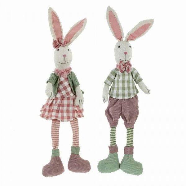 Игрушка набивная "Заяц/Зайка" 13*12*62/28 см