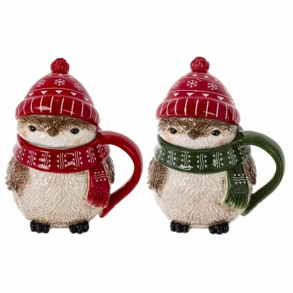 Кружка "Птичка" 500мл 14*11*17см 2в.