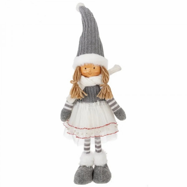 Игрушка набивная "Девочка" L15 W7 H47 см