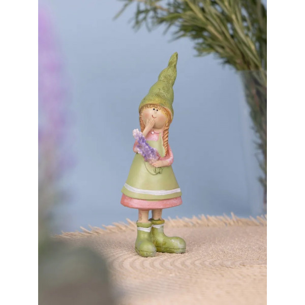 Фигурка "Лавандовая фея" 4*3,5*15см