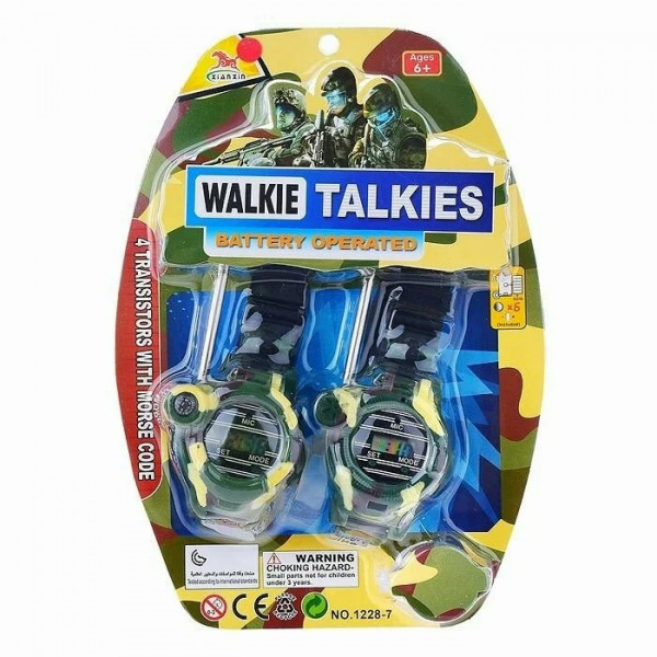 Рация детская на листе