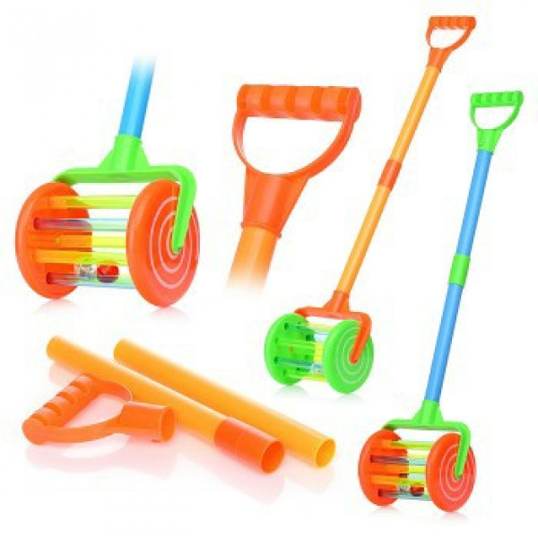 Каталка "Колесо" с бубенцом и подсветкойв сетке