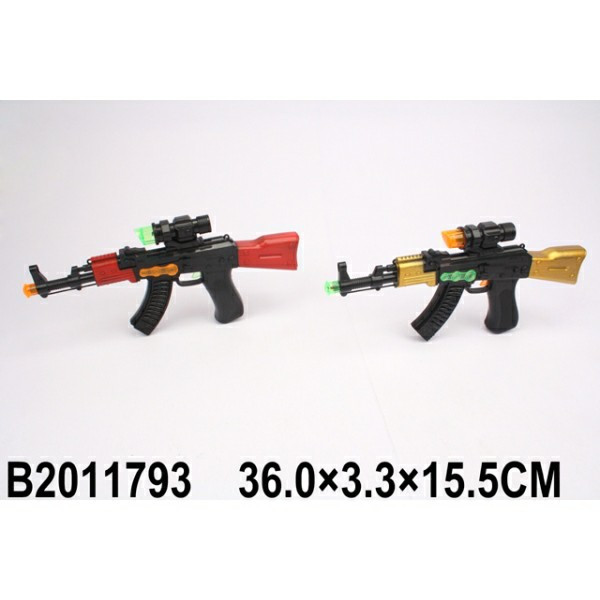 Автомат на бат. свет-звук, в ассорт. в пак.