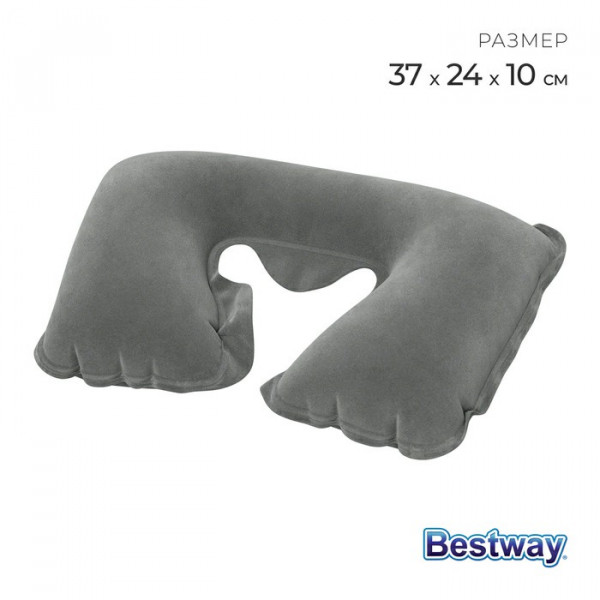 Подушка надувная 37*24*10см Bestway, микс