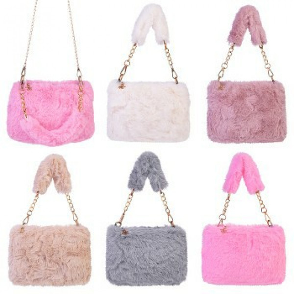 Сумка детская "Пушистый стиль" 23,5*18см