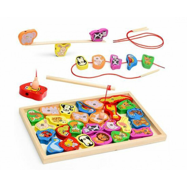 Рыбалка "Поймай зверька"