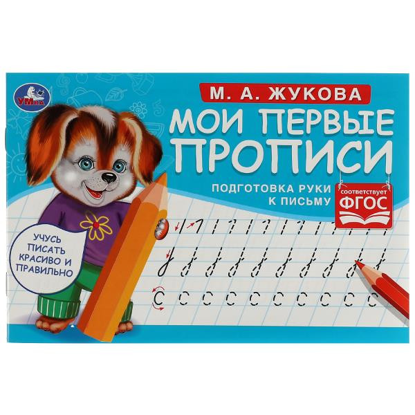 Мои первые прописи М.А.Жукова. Подготовка руки к письму М.А.Жукова